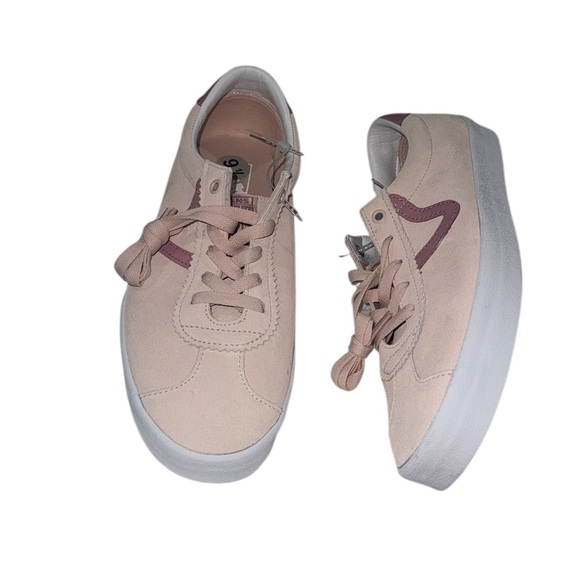 NEW VANS Sport Low Shoe Suede Blush Pink Comfort Sneaker M 9.5 W 11 - Picture 7 of 8